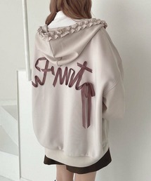 F i.n.t | バックリボンロゴZIPパーカー(パーカー)