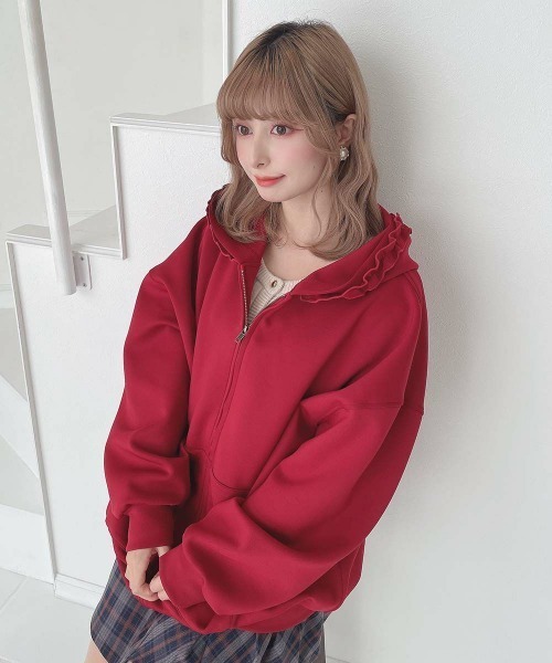 バックリボンロゴZIPパーカー（パーカー）｜F i.n.t（フィント）の