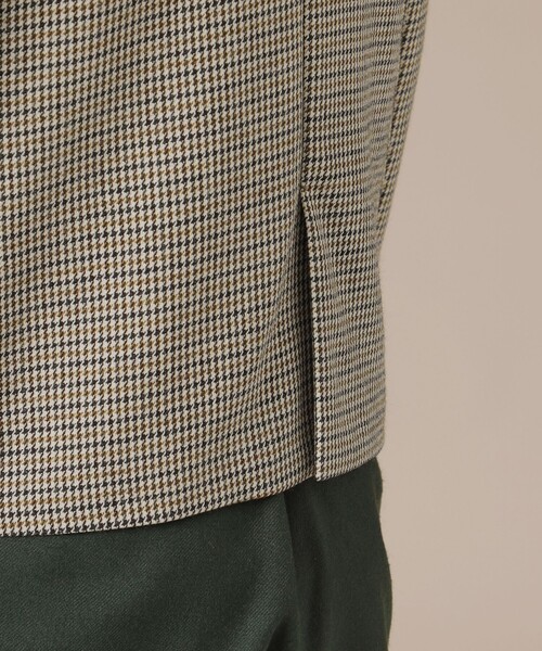 MACKINTOSH LONDON（マッキントッシュ ロンドン）の「【婦人画報11月号掲載】レーヨンウールハウンドトゥースジャケット（テーラードジャケット・レディース・ベージュ/ダークブラウン・40/38）」の9枚目の写真