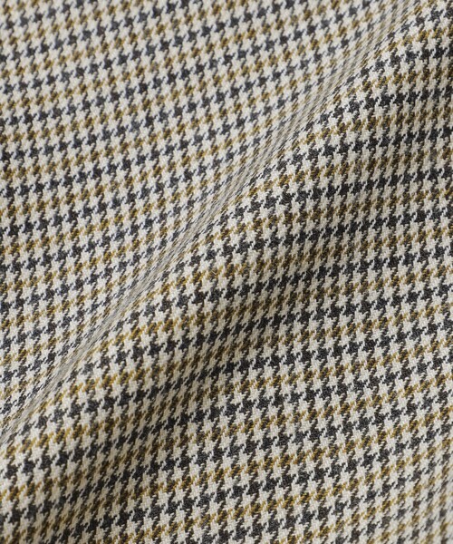 MACKINTOSH LONDON（マッキントッシュ ロンドン）の「【婦人画報11月号掲載】レーヨンウールハウンドトゥースジャケット（テーラードジャケット・レディース・ベージュ/ダークブラウン・40/38）」の12枚目の写真