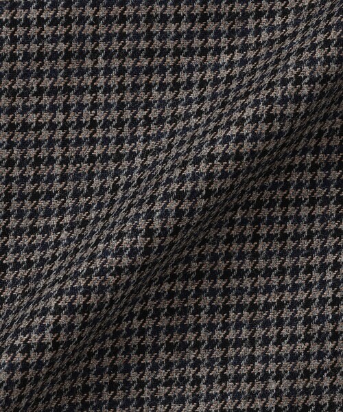 MACKINTOSH LONDON（マッキントッシュ ロンドン）の「【婦人画報11月号掲載】レーヨンウールハウンドトゥースジャケット（テーラードジャケット・レディース・ベージュ/ダークブラウン・40/38）」の13枚目の写真