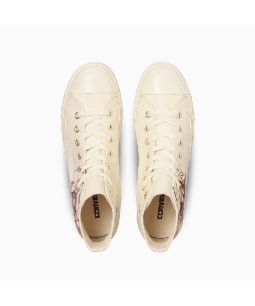 CONVERSE(コンバース)の「CONVERSE ALL STAR FUJINRAIJIN HI(コンバース オールスター フウジンライジン HI)(スニーカー・メンズ・オフホワイト/ブラック・23cm/23.5cm/24cm/24.5cm/25cm/25.5cm/26cm/26.5cm/27cm/27.5cm/28cm/29cm)」の5枚目の写真