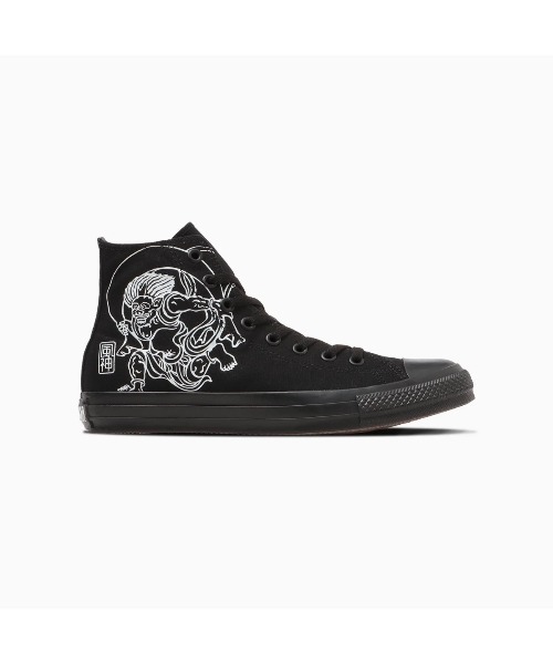 CONVERSE(コンバース)の「CONVERSE ALL STAR FUJINRAIJIN HI(コンバース オールスター フウジンライジン HI)(スニーカー・メンズ・オフホワイト/ブラック・23cm/23.5cm/24cm/24.5cm/25cm/25.5cm/26cm/26.5cm/27cm/27.5cm/28cm/29cm)」の13枚目の写真