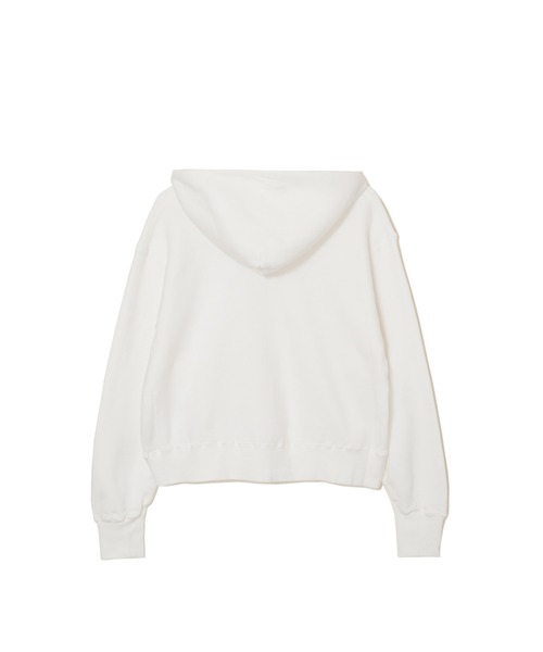 TICCA（ティッカ）の「TICCA ダウニーウラケジップパーカー/TBEA-303（パーカー・レディース・レッド/ライトグレー/ホワイト・FREE）」の4枚目の写真