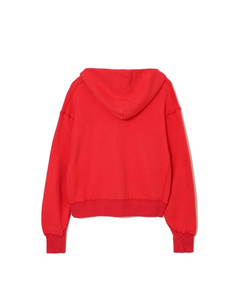 TICCA（ティッカ）の「TICCA ダウニーウラケジップパーカー/TBEA-303（パーカー・レディース・レッド/ライトグレー/ホワイト・FREE）」の12枚目の写真