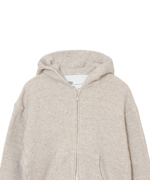 TICCA（ティッカ）の「TICCA ダウニーウラケジップパーカー/TBEA-303（パーカー・レディース・レッド/ライトグレー/ホワイト・FREE）」の9枚目の写真