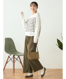 【WEB限定】ストレッチ起毛シームレスパンツ FURRY