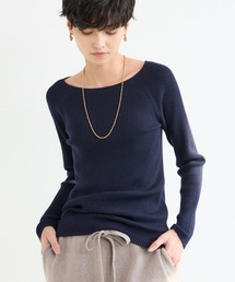 BARNYARDSTORM | BARNYARDSTORM / リブボートネックニット(ニット/セーター)