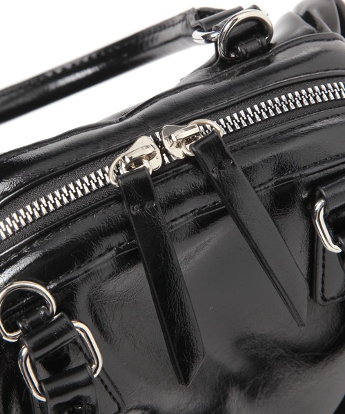 LAKOLE（ラコレ）の「がま口風ミニ2WAYショルダーバッグ / 597954（ショルダーバッグ・レディース・オフホワイト/ボルドー/ブラック・FREE）」の11枚目の写真