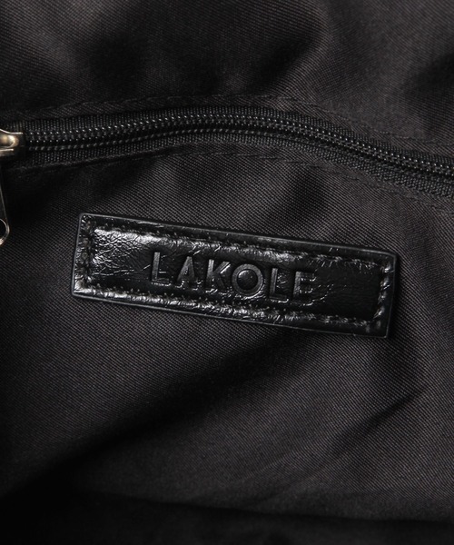 LAKOLE（ラコレ）の「がま口風ミニ2WAYショルダーバッグ / 597954（ショルダーバッグ・レディース・オフホワイト/ボルドー/ブラック・FREE）」の14枚目の写真