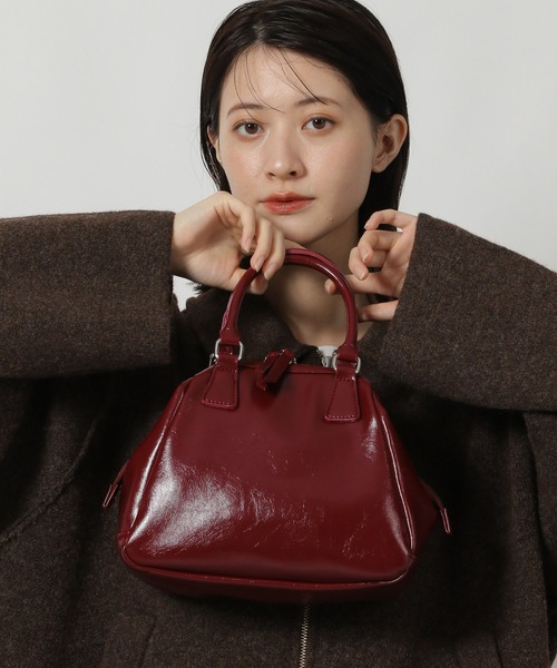 LAKOLE（ラコレ）の「がま口風ミニ2WAYショルダーバッグ / 597954（ショルダーバッグ・レディース・オフホワイト/ボルドー/ブラック・FREE）」の20枚目の写真