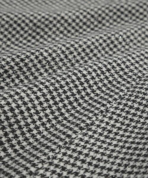 couture brooch（クチュールブローチ）の「【クラシカル・パッと目を惹く】ラメ千鳥 マーメイド フレアスカート（スカート・レディース・ブラック系1/ブラウン系2・36/38/40/42）」の15枚目の写真