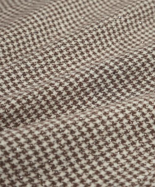 couture brooch（クチュールブローチ）の「【クラシカル・パッと目を惹く】ラメ千鳥 マーメイド フレアスカート（スカート・レディース・ブラック系1/ブラウン系2・36/38/40/42）」の16枚目の写真