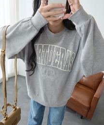 ビッグロゴ刺繍スウェット