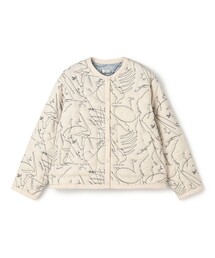 manipuri（マニプリ）の「manipuri クルーネック ジャケット（ブルゾン・レディース）」