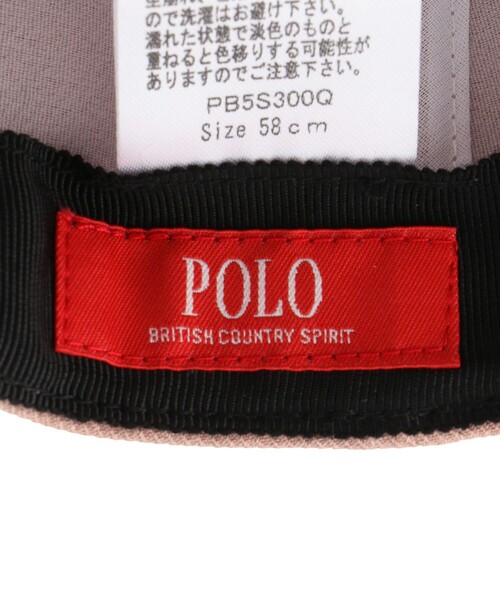 Jayro(ジャイロ)の「POLO BCS CAP(キャップ・レディース・ダークブラウン/ピンク/グレー/ブラック・FREE)」の12枚目の写真