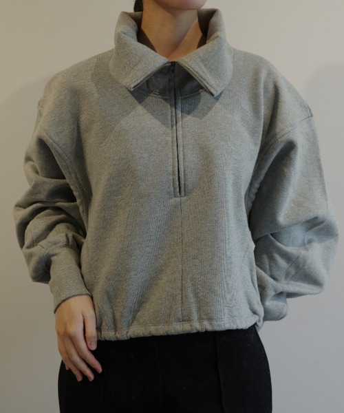 CLANE HALF ZIP SHORT TOPS（パーカー）｜CLANE（クラネ）の