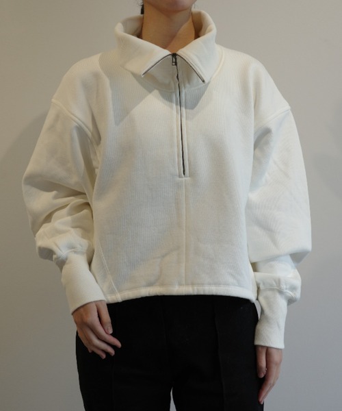CLANE HALF ZIP SHORT TOPS（パーカー）｜CLANE（クラネ）の