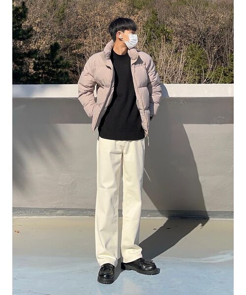 TAKEASY(テイクイージー)の「ラムスウールクルーネックオーバーニット(ブラック)(ニット/セーター・メンズ・その他・SMALL/MEDIUM/LARGE)」の7枚目の写真