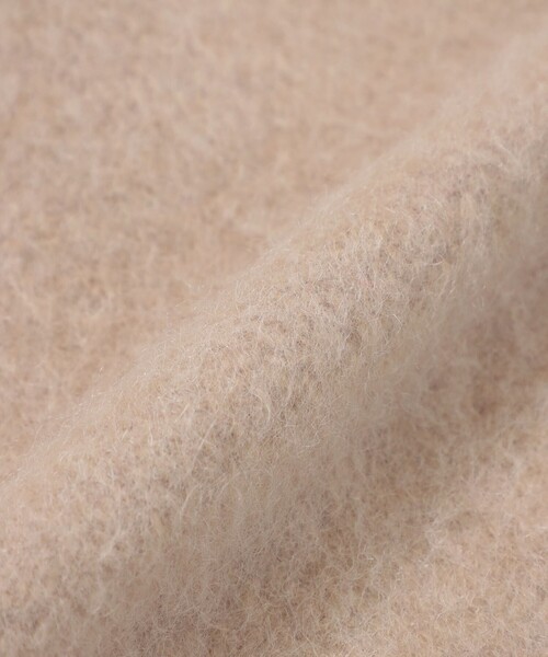 MACKINTOSH PHILOSOPHY（ﾏｯｷﾝﾄｯｼｭ ﾌｨﾛｿﾌｨｰ）の「ウールシャギーショートスカート（スカート・レディース・ベージュ/ブラック/ライトイエロー・38/36）」の13枚目の写真