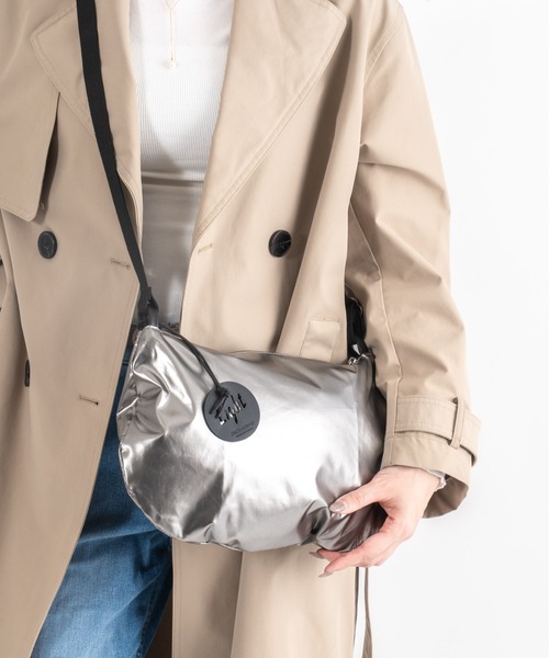 Jack Gomme（ジャックゴム）の「【JACK GOMME】ショルダーバッグ　メッセンジャー　FILO Sac besace（ショルダーバッグ・レディース・ブラック/シルバー/モカ/アイボリー/ライトブルー/オリーブ/インディゴブルー/ワインレッド/ゴールド・FREE）」の8枚目の写真