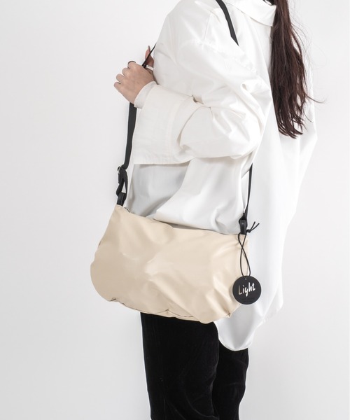 Jack Gomme（ジャックゴム）の「【JACK GOMME】ショルダーバッグ　メッセンジャー　FILO Sac besace（ショルダーバッグ・レディース・ブラック/シルバー/モカ/アイボリー/ライトブルー/オリーブ/インディゴブルー/ワインレッド/ゴールド・FREE）」の15枚目の写真