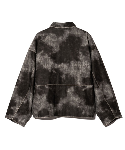 glamb（グラム）の「Oversize Synth Leather Blouson / オーバーサイズシンセレザーブルゾン（ブルゾン・メンズ・ベージュ/ブラック・S/M/L）」の6枚目の写真