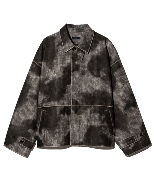 glamb（グラム）の「Oversize Synth Leather Blouson / オーバーサイズシンセレザーブルゾン（ブルゾン・メンズ・ベージュ/ブラック・S/M/L）」の3枚目の写真