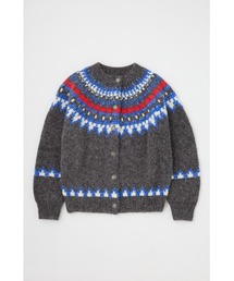 Metallic Yarn Nordic カーディガン