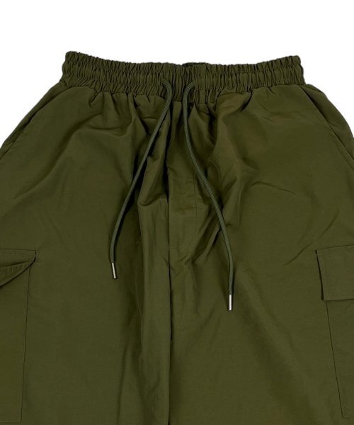 SK8ER ROCK(スケーターロック)の「Nylon Cargo Wide Long Half Pants Khaki(その他パンツ・レディース・その他・FREE)」の3枚目の写真