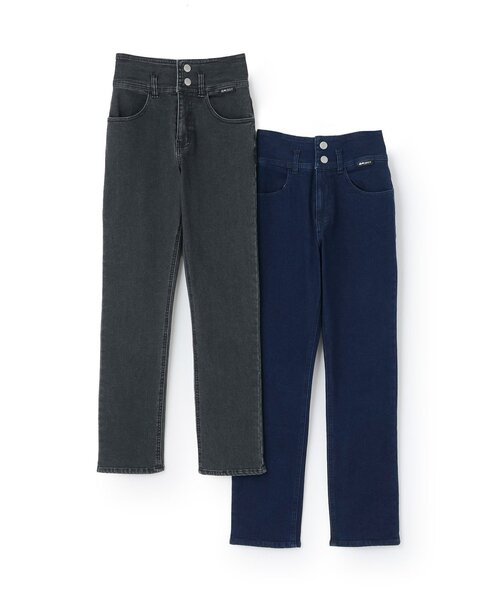by LOVEiT（バイラビット）の「ハイウエストデニム（その他パンツ・キッズ・ネイビー/ブラック・150cm/160cm/130cm/120cm/140cm）」の10枚目の写真