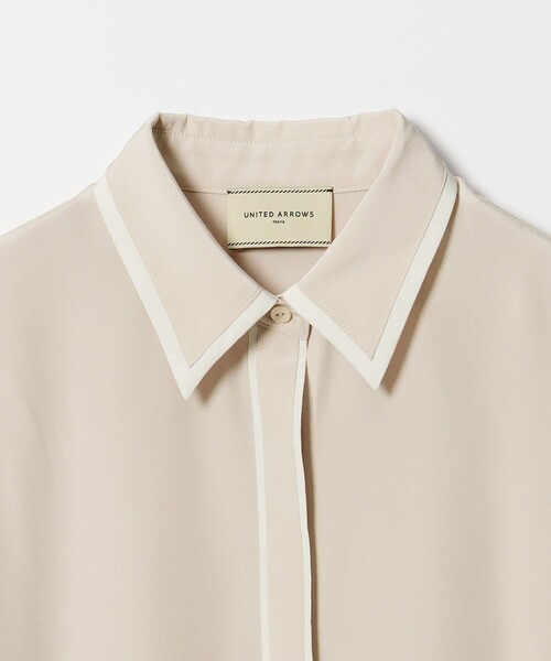 【美品】AcneStudios ユナイテッドアローズ　ブラウス　ベージュ UNITED ARROWS - 【美品】AcneStudios ユナイテッドアローズ ブラウス