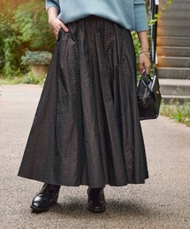 MICA&DEAL | ドット柄タックギャザースカート(スカート)