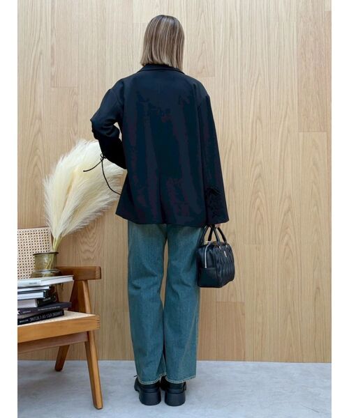 EVRIS（エヴリス）の「レースアップテーラードジャケット【セットアップ着用可能】（テーラードジャケット・レディース・ブラック/ブラウン/その他1・FREE）」の15枚目の写真