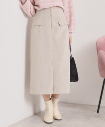 ITS'DEMO | 【ウエストゴム】シャギーモッサタイトスカート(スカート)