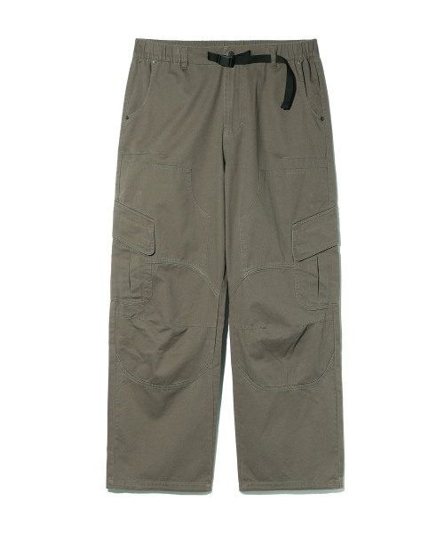 CRITIC(クリティック)の「BEBE x HALF DOUBLE KNEE POCKET COTTON PANTS KHAKI(その他パンツ・レディース・その他・X-LARGE/MEDIUM/LARGE)」の1枚目の写真