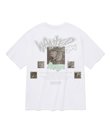 SAINTPAIN | [セイントペイン x トライアングルスタジオ] フケアリ 半袖Tシャツ - ホワイト(Tシャツ/カットソー)