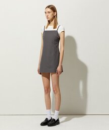 MINI A-LINE DRESS_GRAY