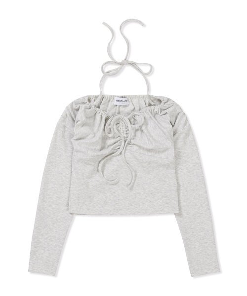 ZEROPLANET（ゼロプラネット）の「ヘイゼルフェミニンシャーリングトップ [MELANGE]（Tシャツ/カットソー・レディース・その他・MEDIUM/SMALL）」の3枚目の写真