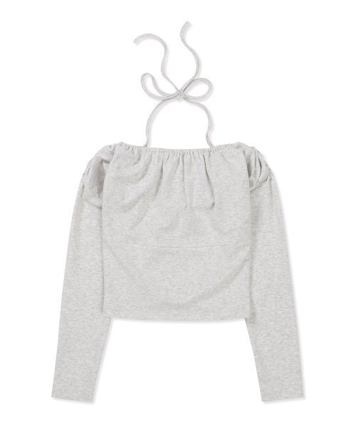 ZEROPLANET（ゼロプラネット）の「ヘイゼルフェミニンシャーリングトップ [MELANGE]（Tシャツ/カットソー・レディース・その他・MEDIUM/SMALL）」の4枚目の写真