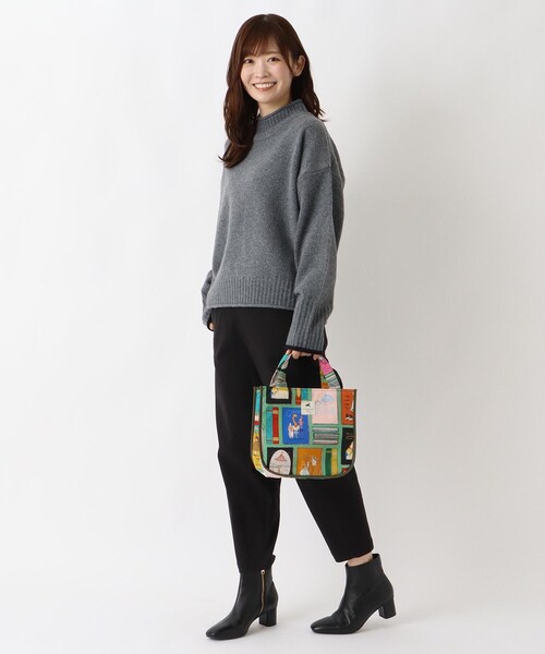 one'sterrace(ワンズテラス)の「【限定カラー】くらはしれい ラウンドトートバッグ(トートバッグ・レディース・サックスブルー系8/その他/アイボリー系8/ピンク系9・99)」の16枚目の写真