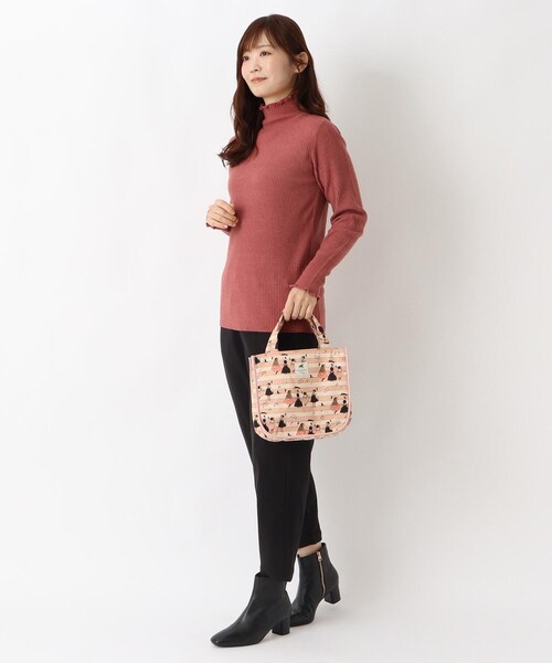 one'sterrace(ワンズテラス)の「【限定カラー】くらはしれい ラウンドトートバッグ(トートバッグ・レディース・サックスブルー系8/その他/アイボリー系8/ピンク系9・99)」の18枚目の写真