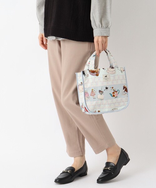 one'sterrace(ワンズテラス)の「【限定カラー】くらはしれい ラウンドトートバッグ(トートバッグ・レディース・サックスブルー系8/その他/アイボリー系8/ピンク系9・99)」の19枚目の写真