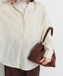 Shelly island | スウェードギャザーバッグ(ショルダーバッグ)