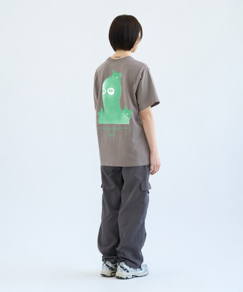 Video Jockey（ビデオジョッキー）の「別盗Tシャツ [サンドベージュ]（Tシャツ/カットソー・レディース・ベージュ・MEDIUM）」の4枚目の写真
