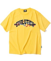 EVOLUTION VARSITY GRAPHIC Tシャツ - イエロー