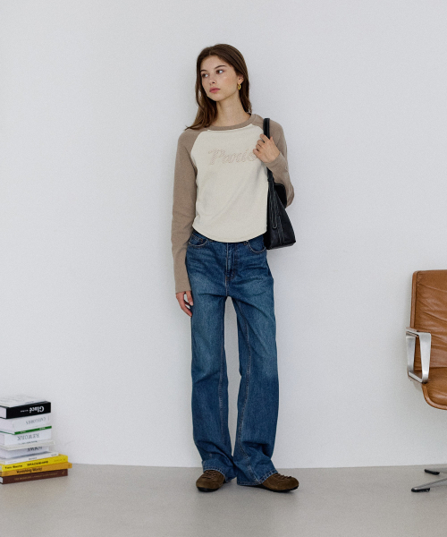 ROIROI(ロイロイ)の「ストレートエッセンシャルデニムパンツ-ブルー(デニムパンツ・レディース・その他・SMALL/MEDIUM)」の3枚目の写真