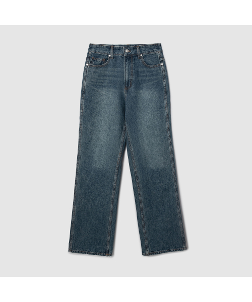 ROIROI(ロイロイ)の「ストレートエッセンシャルデニムパンツ-ブルー(デニムパンツ・レディース・その他・SMALL/MEDIUM)」の6枚目の写真