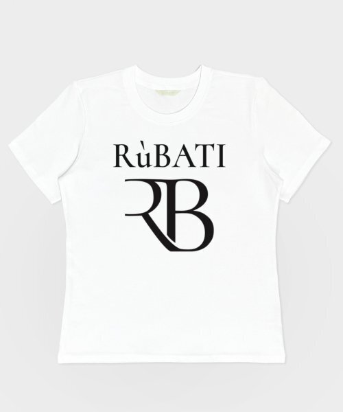 RUBATI（ルバティ）の「R.B Logo Tshirt (WHITE-BLACK)（Tシャツ/カットソー・レディース・その他・size2/size1）」の7枚目の写真