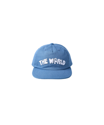 THEWARLD（ザワールド）の「5 Panel Felt Cap blue（キャップ）」